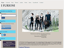 Tablet Screenshot of ifuriosi.com